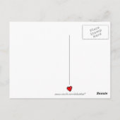 愛 ポストカード (裏面)