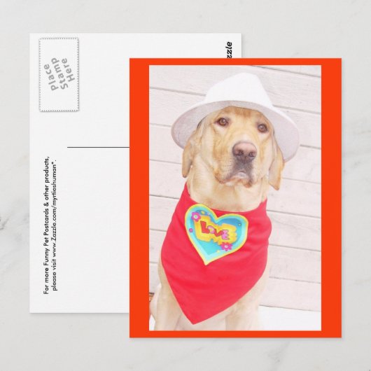 愛 ポストカード (正面/裏面)