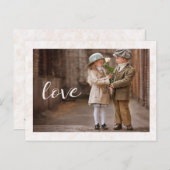 愛 ポストカード (正面/裏面)