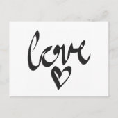 愛 ポストカード (正面)