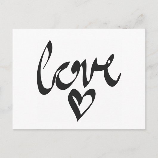 愛 ポストカード (正面)