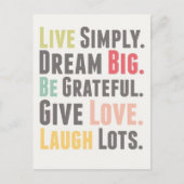 愛 ポストカード (正面)