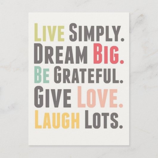 愛 ポストカード (正面)