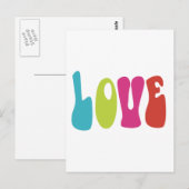 愛 ポストカード (正面/裏面)