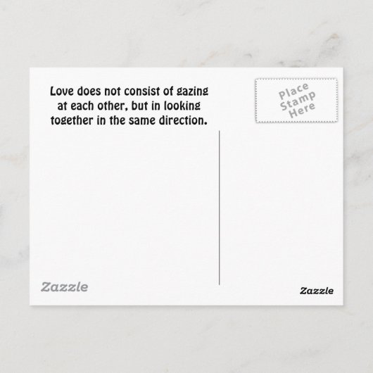 愛... ポストカード (裏面)