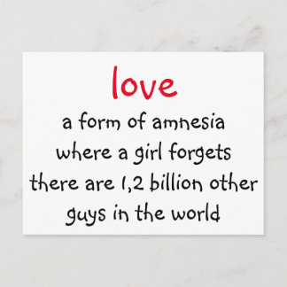 愛 ポストカード