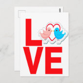 愛 ポストカード (正面/裏面)