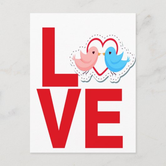 愛 ポストカード (正面)