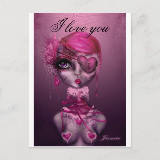 愛 ポストカード (正面)