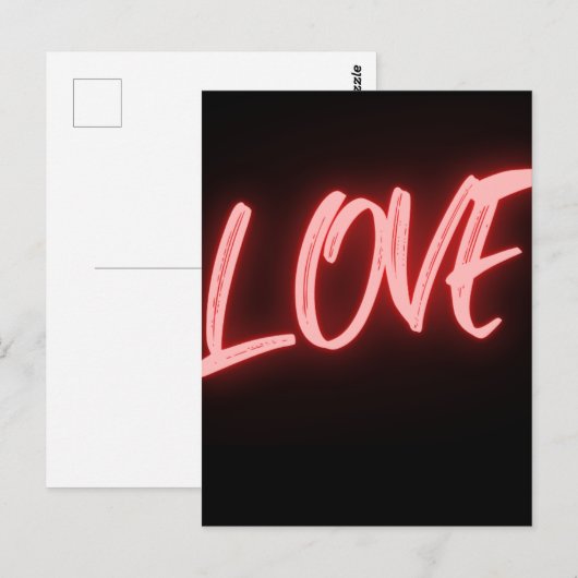 愛 ポストカード (正面/裏面)