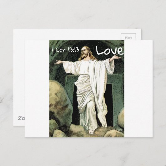 愛 ポストカード (正面/裏面)