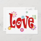 愛 ポストカード (正面/裏面)