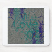 愛 マウスパッド (正面)