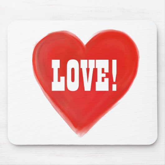 愛! マウスパッド (正面)