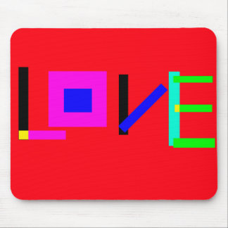愛 マウスパッド