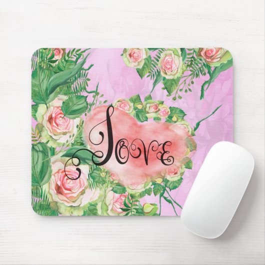 愛 マウスパッド (マウス)