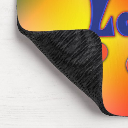 愛 マウスパッド (コーナー)