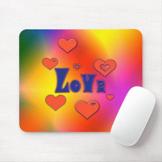 愛 マウスパッド (マウス)