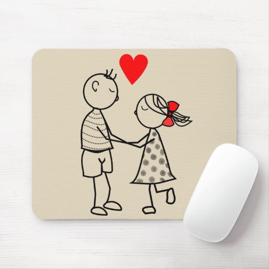 愛 マウスパッド (マウス)