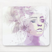 愛 マウスパッド (正面)