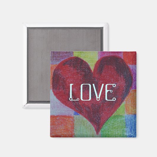愛 マグネット (正面/裏面)