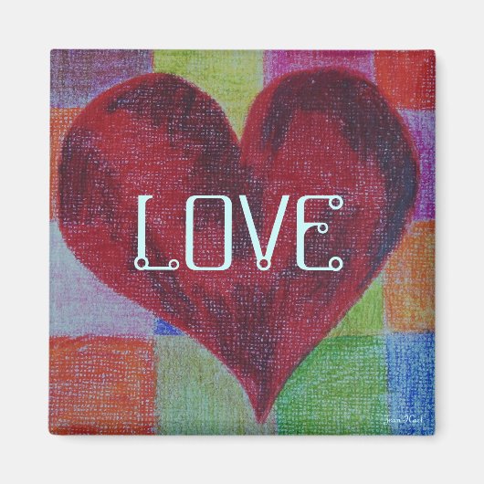 愛 マグネット (正面)