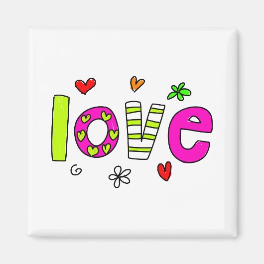 愛 マグネット (正面)