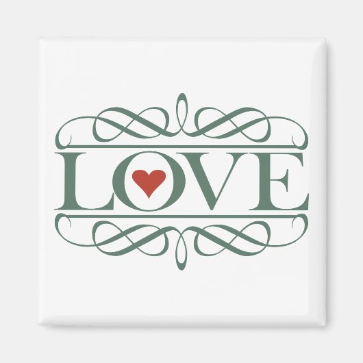 愛 マグネット (正面)