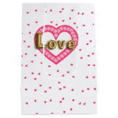 愛 ミディアムペーパーバッグ (裏面)