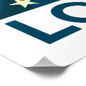 愛 |ムスリム難民 ポスター (角)