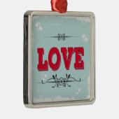 愛 メタルオーナメント (右)