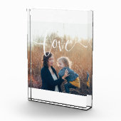 愛 | モダン写真ブロック フォトブロック (右)