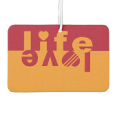 愛/ライフカーエアフレッシュナー カーエアーフレッシュナー (裏面)