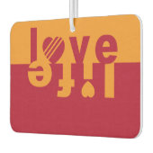 愛/ライフカーエアフレッシュナー カーエアーフレッシュナー (左)