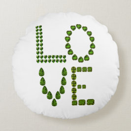 愛 ラウンドクッション