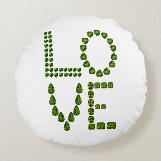 愛 ラウンドクッション (正面)