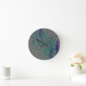 愛 ラウンド壁時計 (ホーム)