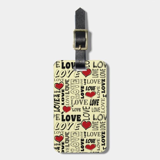 愛 ラゲッジタグ (正面縦)