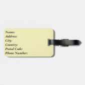 愛 ラゲッジタグ (裏面横)