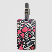 愛 ラゲッジタグ (正面縦)