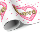 愛 ラッピングペーパー (ロールコーナー)