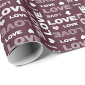 愛 ラッピングペーパー (ロールコーナー)