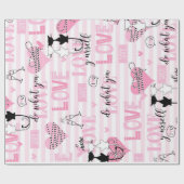 愛 ラッピングペーパー (フラット)