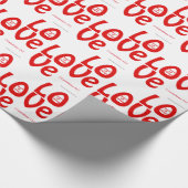 愛 ラッピングペーパー (角)