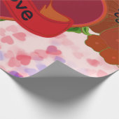 愛 ラッピングペーパー (角)