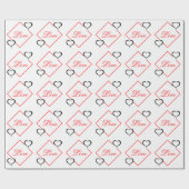 愛 ラッピングペーパー (フラット)