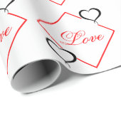 愛 ラッピングペーパー (ロールコーナー)