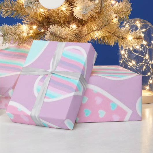 愛 ラッピングペーパー (クリスマス)