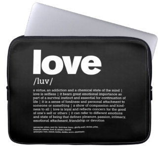 愛 ラップトップスリーブ