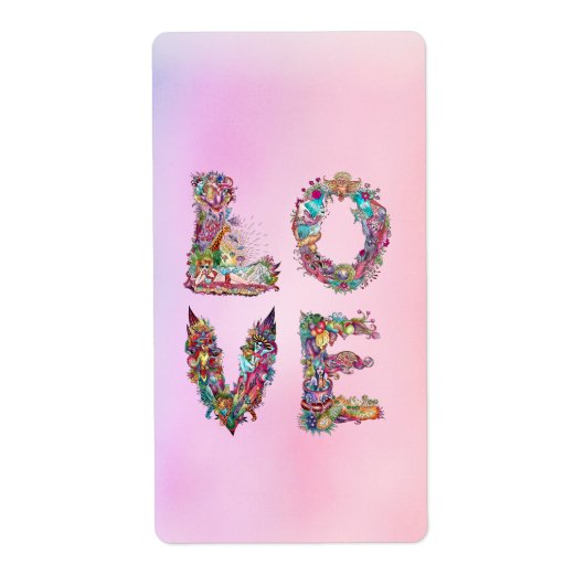 愛 ラベル (正面)